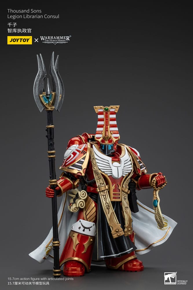 Joy Toy (CN) Warhammer The Horus Heresy Thousand Sons Legion Librarian Consut 1/18 Actionfigur