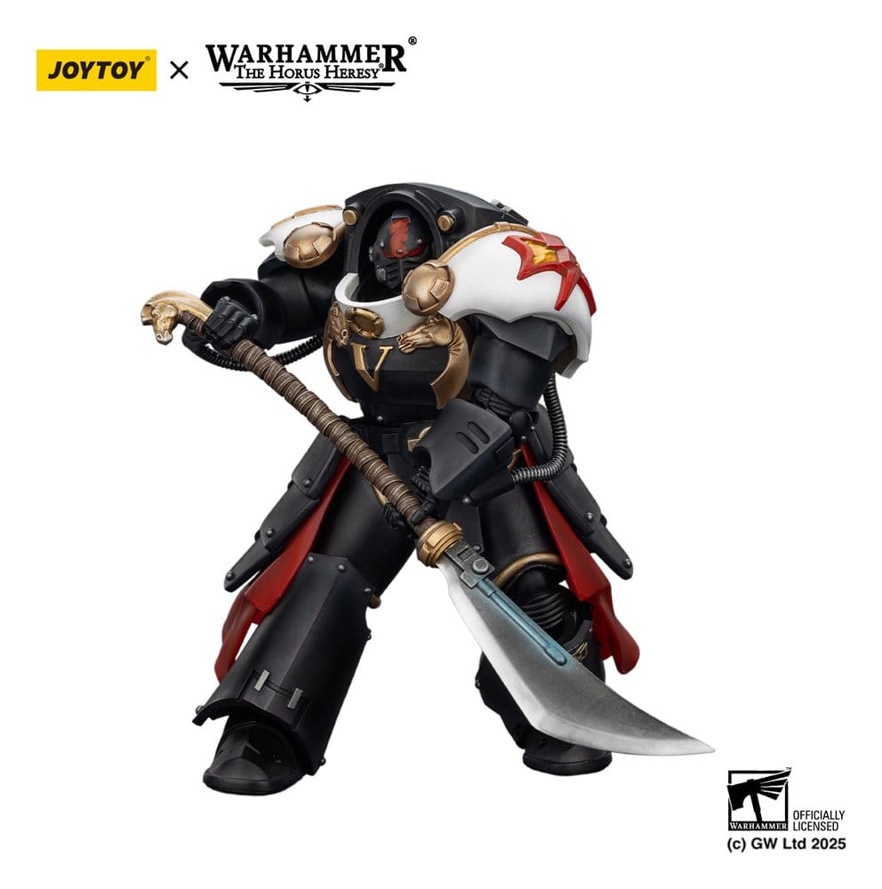 Joy Toy (CN) Warhammer The Horus Heresy White Scars Ebon Keshig Terminator 1 with Power Glaive Actionfigur