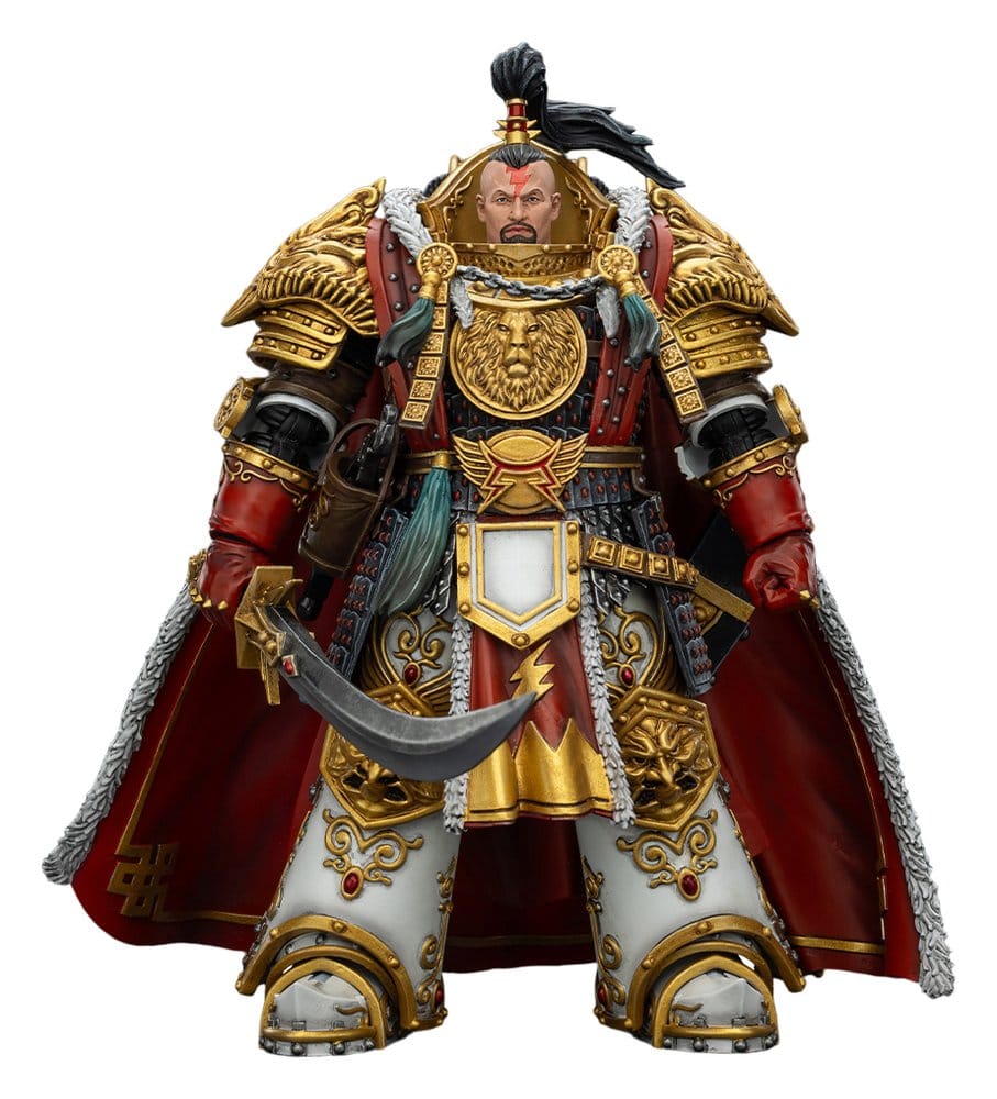 Joy Toy (CN) Warhammer The Horus Heresy White Scars Jaghatai Khan Primarch of the Vth Legion Actionfigur