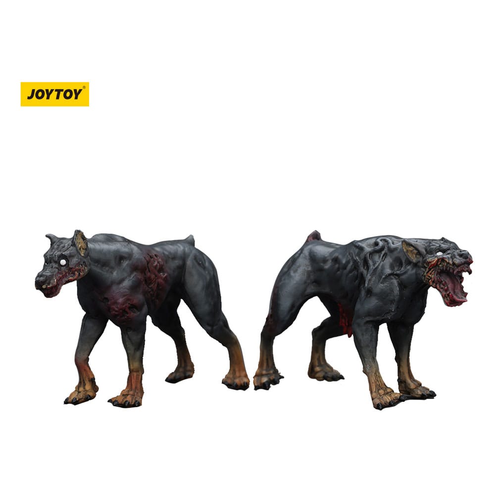 Joy Toy (CN) Zombie Dark Source 2er-Pack Police Dogs Actionfiguren