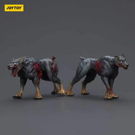 Joy Toy (CN) Zombie Dark Source 2er-Pack Police Dogs Actionfiguren