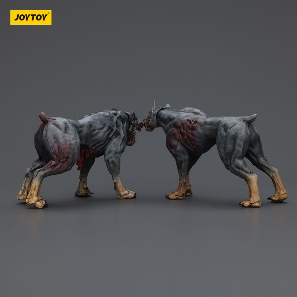 Joy Toy (CN) Zombie Dark Source 2er-Pack Police Dogs Actionfiguren