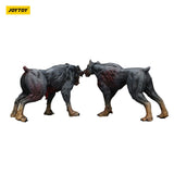Joy Toy (CN) Zombie Dark Source 2er-Pack Police Dogs Actionfiguren