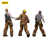 Joy Toy (CN) Zombie Dark Source 3er-Pack Firefighters Actionfiguren