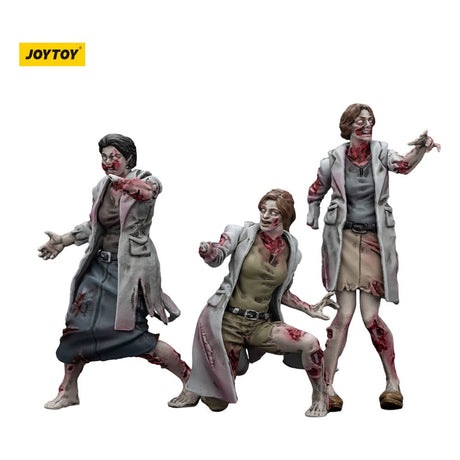 Joy Toy (CN) Zombie Dark Source 3er-Pack Medics Actionfiguren