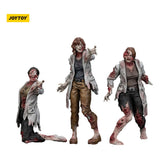 Joy Toy (CN) Zombie Dark Source 3er-Pack Scientists (Female) Actionfiguren