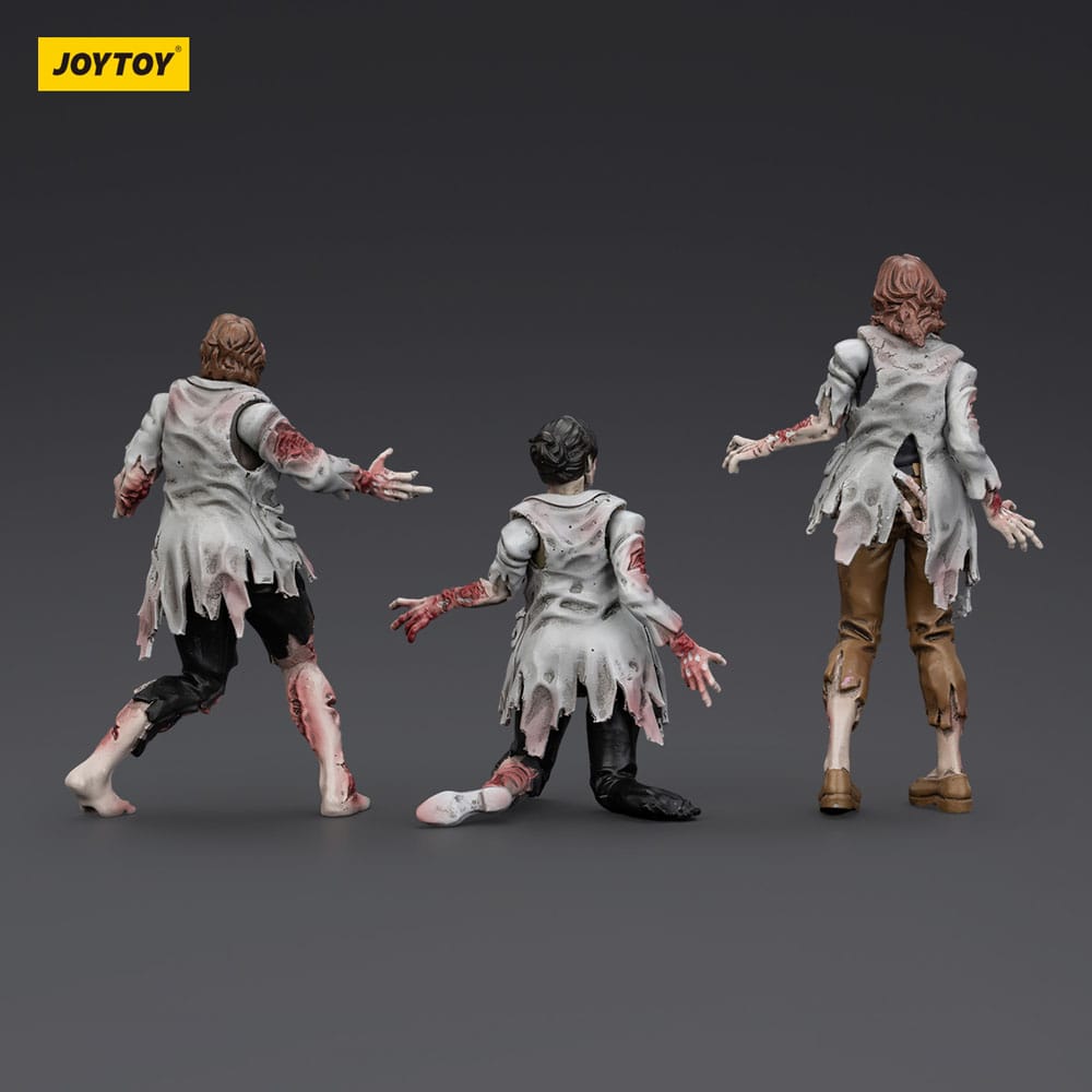 Joy Toy (CN) Zombie Dark Source 3er-Pack Scientists (Female) Actionfiguren