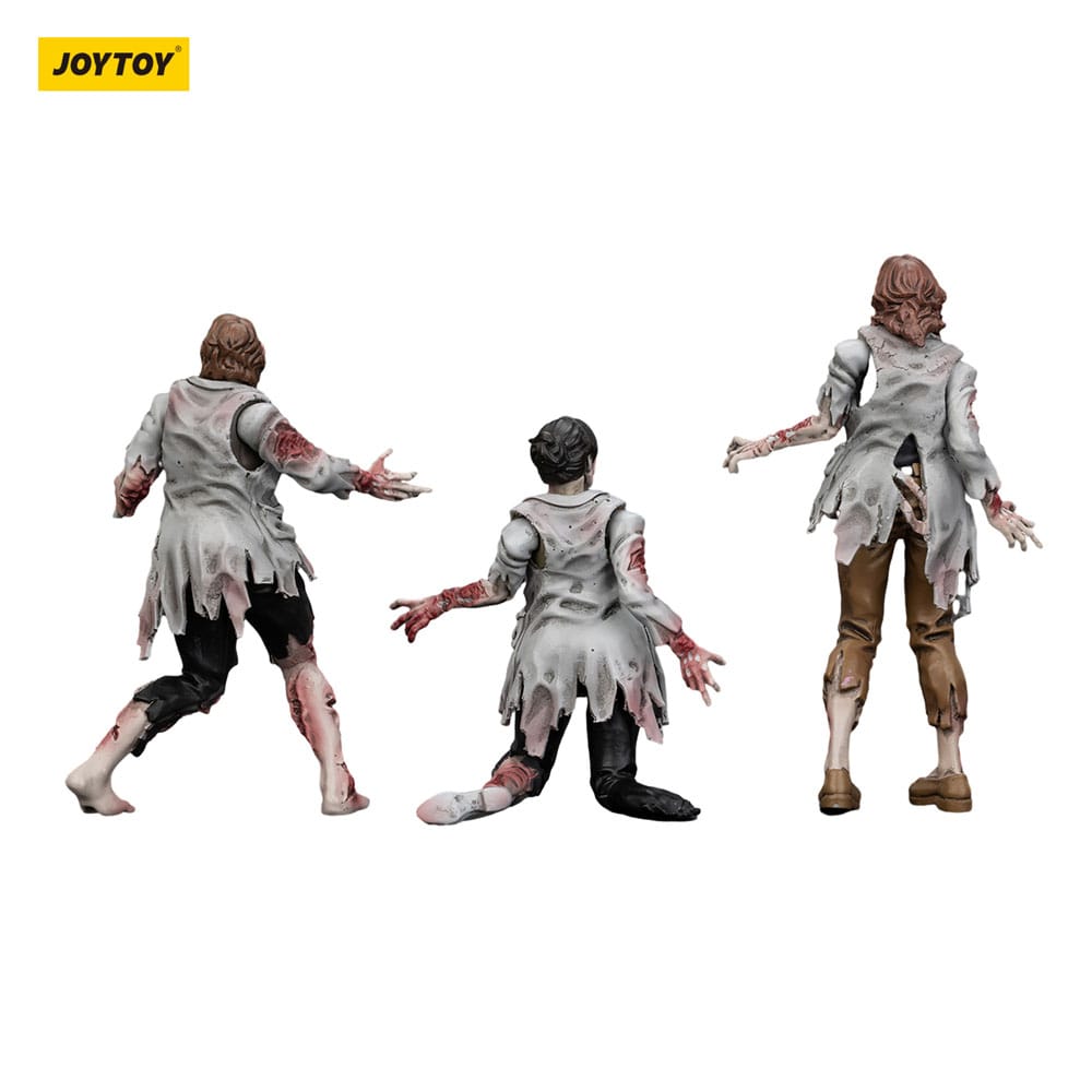 Joy Toy (CN) Zombie Dark Source 3er-Pack Scientists (Female) Actionfiguren