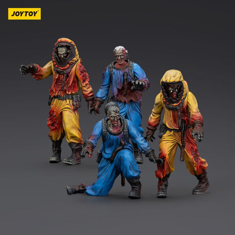 Joy Toy (CN) Zombie Dark Source 4er-Pack Biochemical Lab Team Actionfiguren