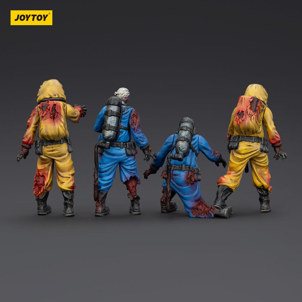 Joy Toy (CN) Zombie Dark Source 4er-Pack Biochemical Lab Team Actionfiguren
