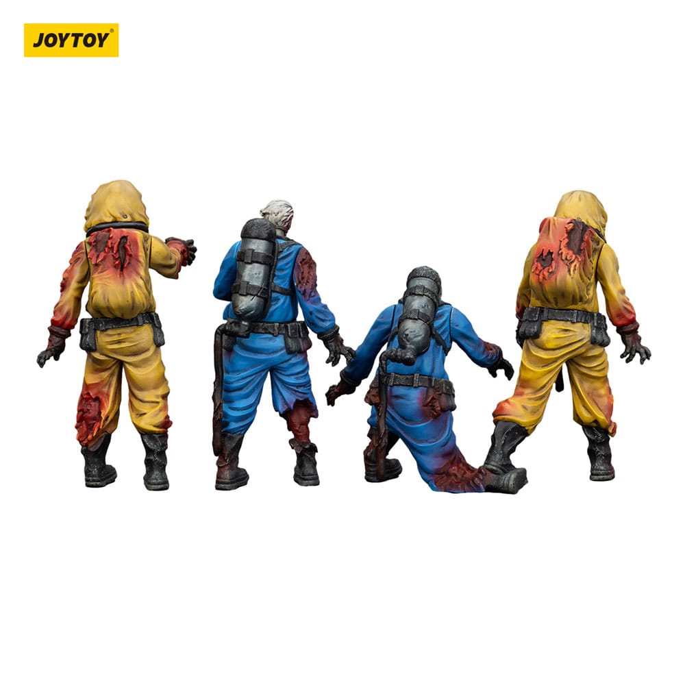Joy Toy (CN) Zombie Dark Source 4er-Pack Biochemical Lab Team Actionfiguren