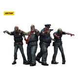 Joy Toy (CN) Zombie Dark Source 4er-Pack Police (Male) Actionfiguren