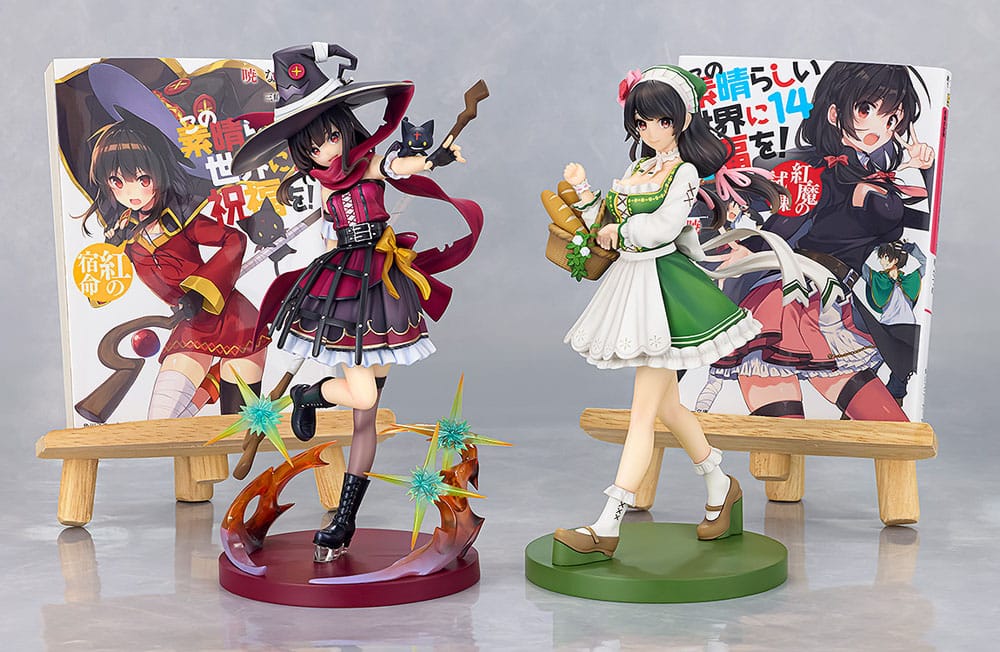 Kadokawa Konosuba Gods Blessing On This Wonderful World Yunyun Light Novel 10th Anniversary Ver Statue