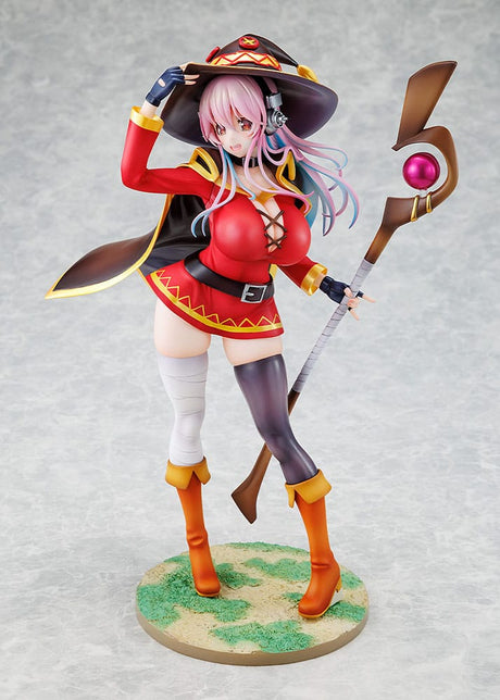 Kadokawa Konosuba Super Sonico x Megumin Collaboration Ver. 1/7 Statue