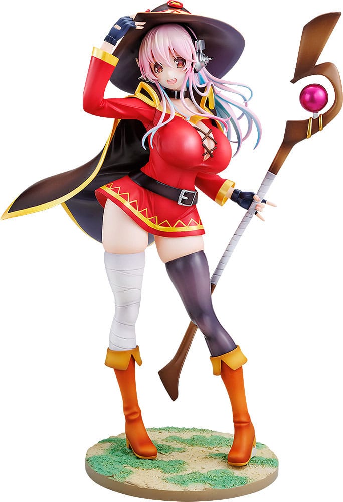 Kadokawa Konosuba Super Sonico x Megumin Collaboration Ver. 1/7 Statue