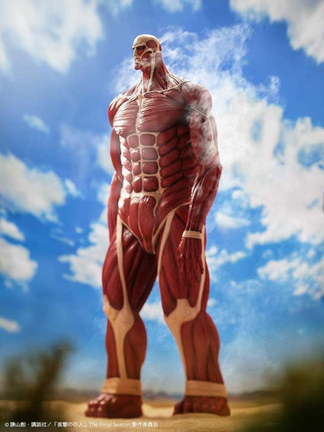 Kaiyodo Attack on Titan Colossal Titan 63 cm Mega Soft Vinyl Figur