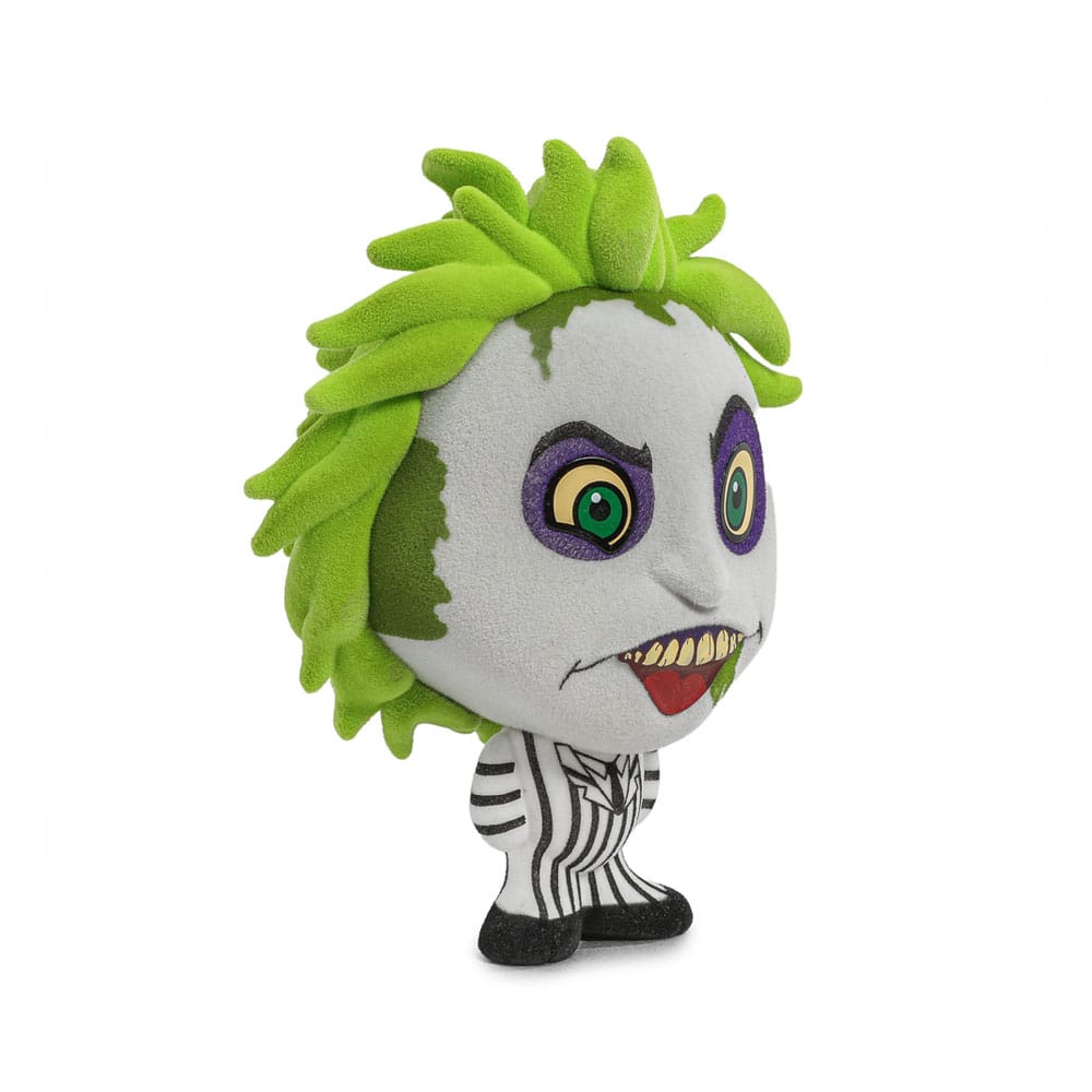 Kidrobot Beetlejuice Beetlejuice Bhunny Beetlejuice Striped Suit Flocked Vinyl Figur