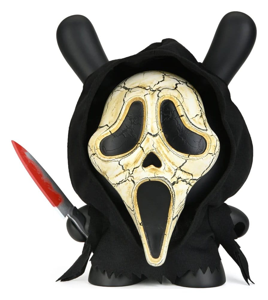 Kidrobot Ghost Face Dunny Aged Mask Edition Art Toy Vinyl Figur