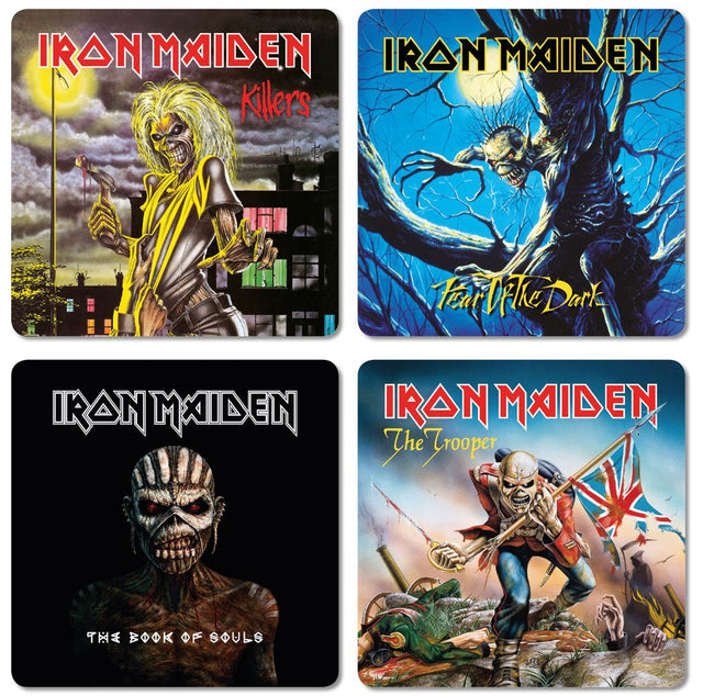 KKL Iron Maiden Pack (4) Untersetzer