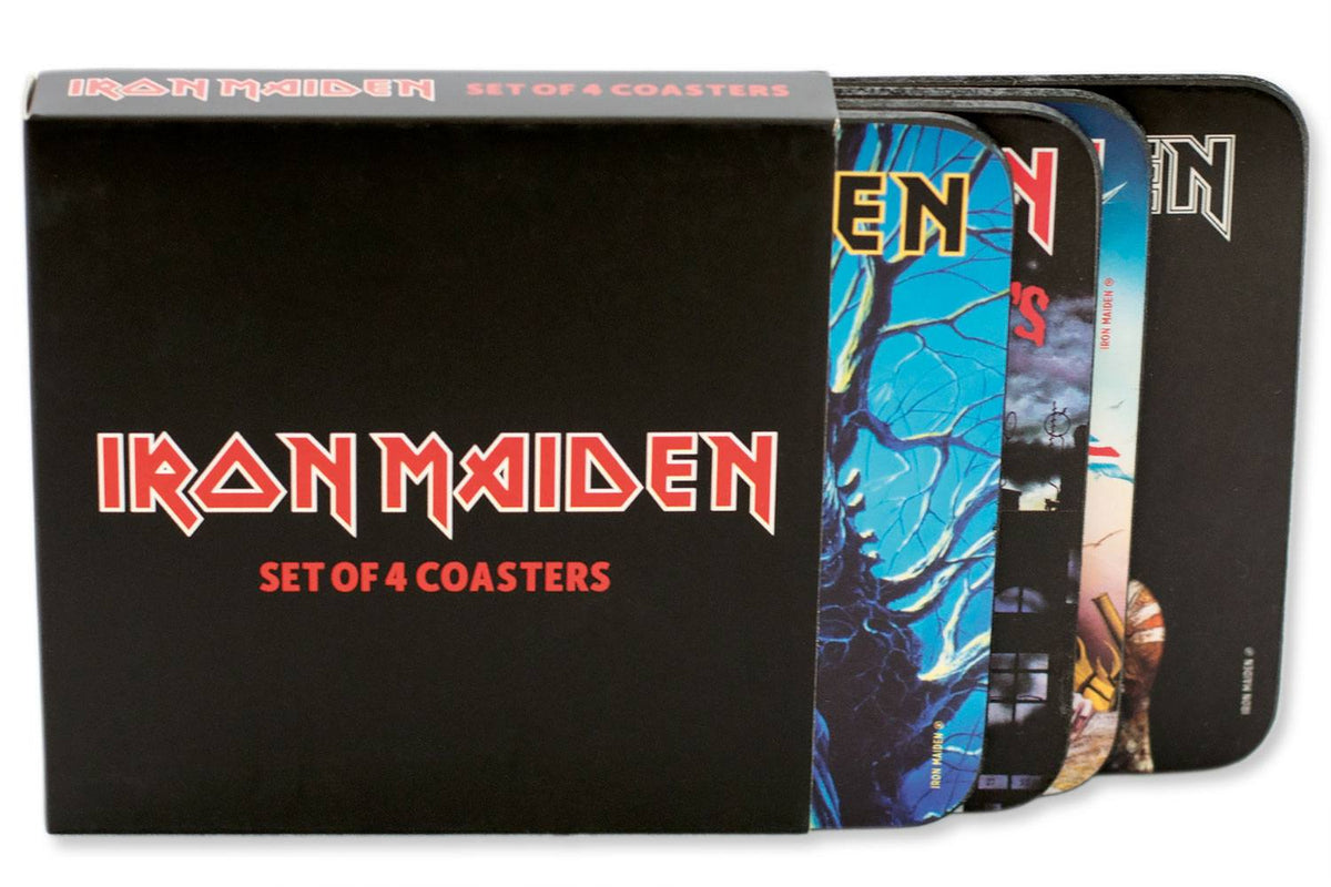 KKL Iron Maiden Pack (4) Untersetzer