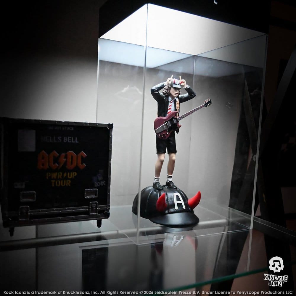 Knucklebonz AC/DC Angus Young IV Rock Iconz 1/9 Statue
