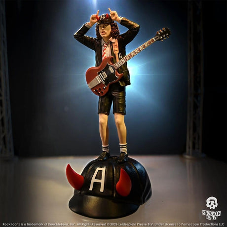 Knucklebonz AC/DC Angus Young IV Rock Iconz 1/9 Statue