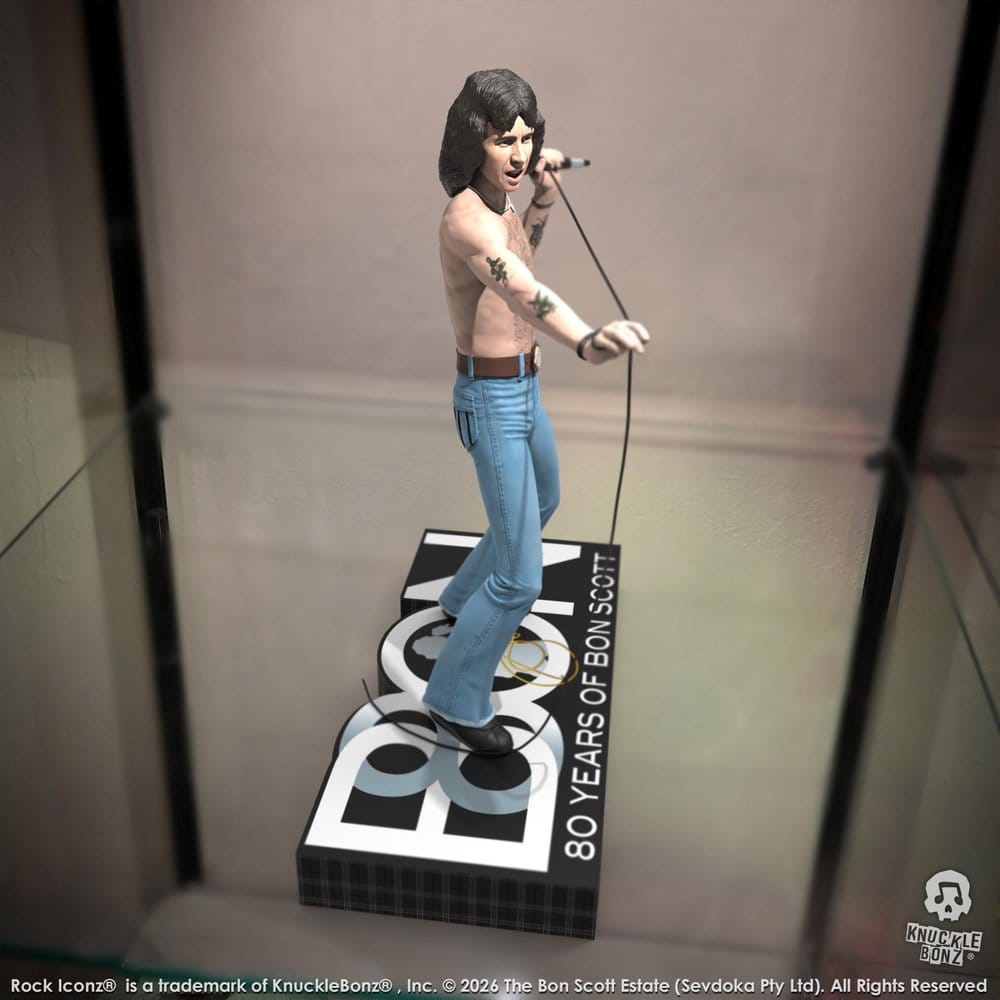 Knucklebonz AC/DC Bon Scott III Rock Iconz