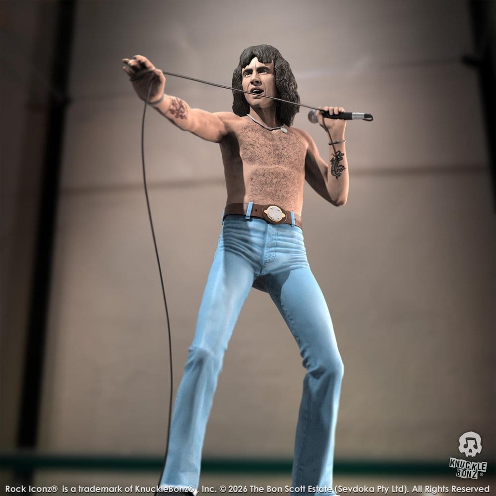 Knucklebonz AC/DC Bon Scott III Rock Iconz
