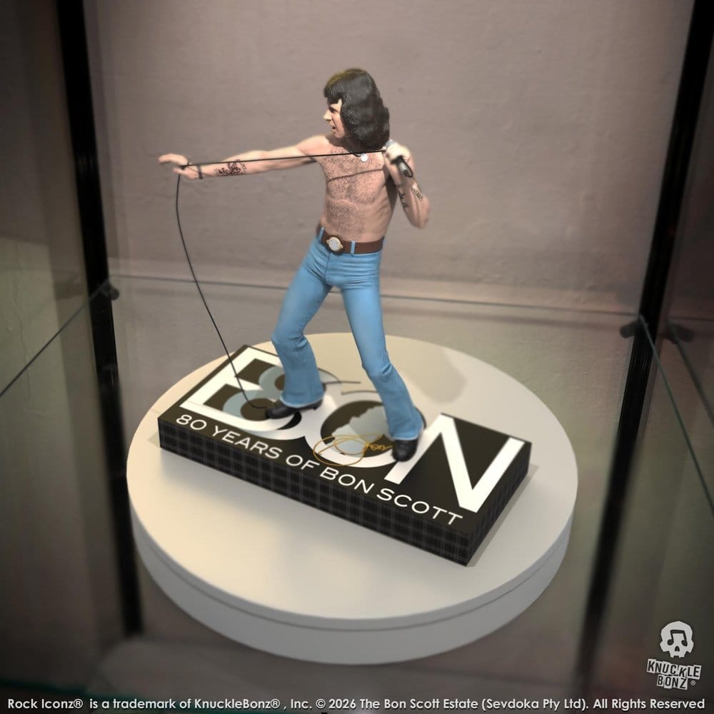 Knucklebonz AC/DC Bon Scott III Rock Iconz