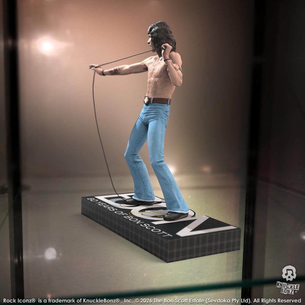 Knucklebonz AC/DC Bon Scott III Rock Iconz