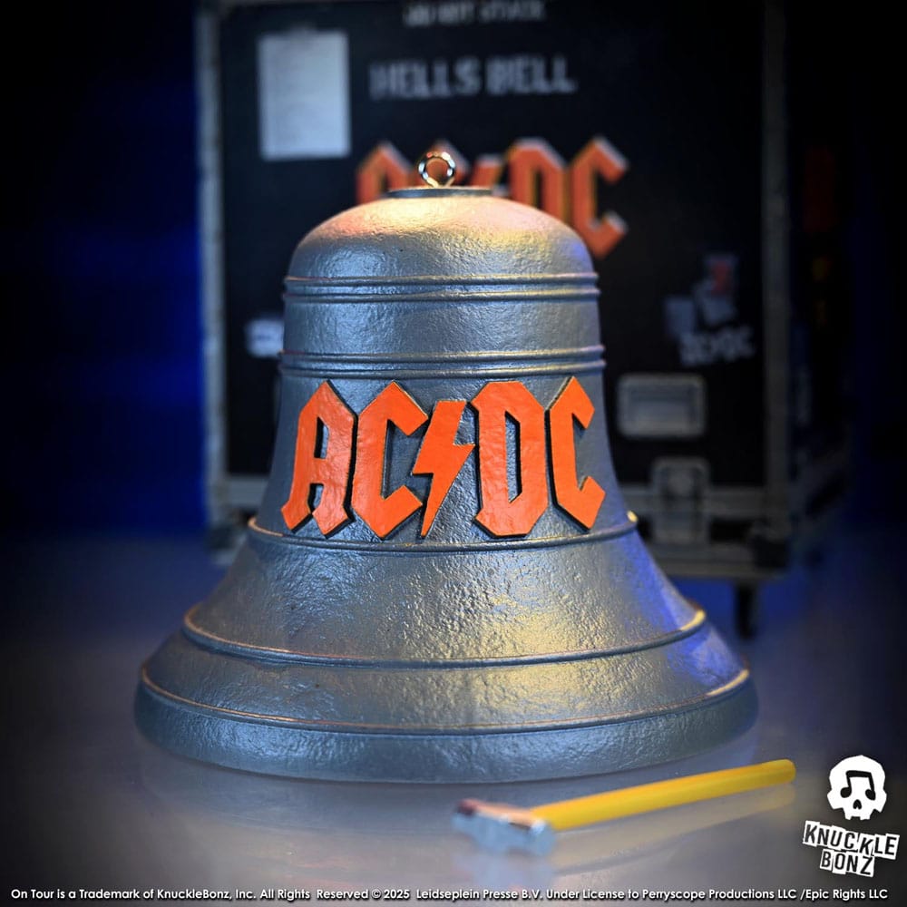 Knucklebonz AC/DC Hells Bell PWR UP Tour Rock Ikonz Statue