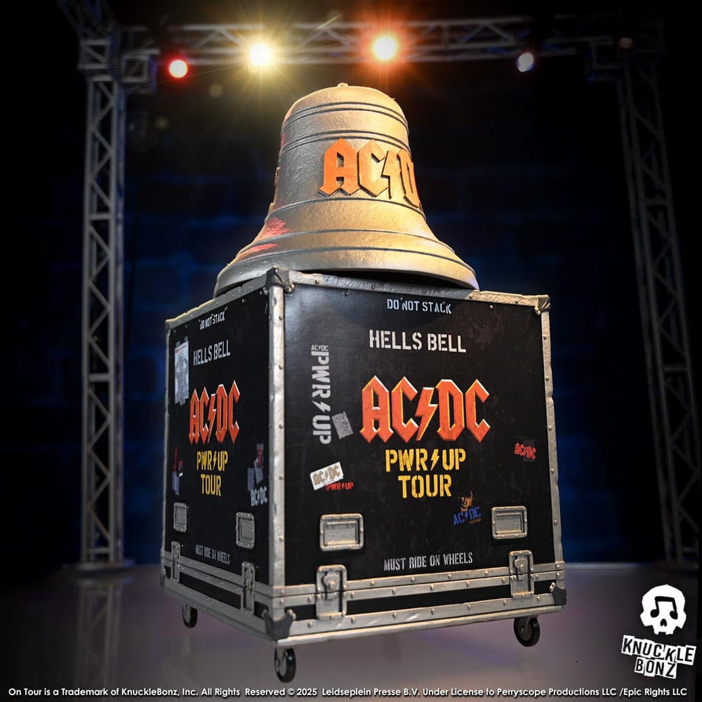 Knucklebonz AC/DC Hells Bell PWR UP Tour Rock Ikonz Statue