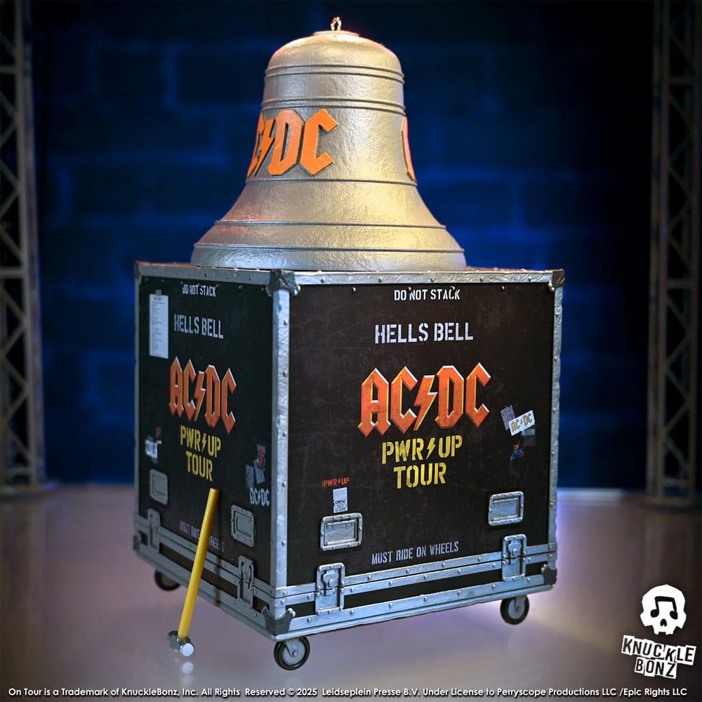 Knucklebonz AC/DC Hells Bell PWR UP Tour Rock Ikonz Statue