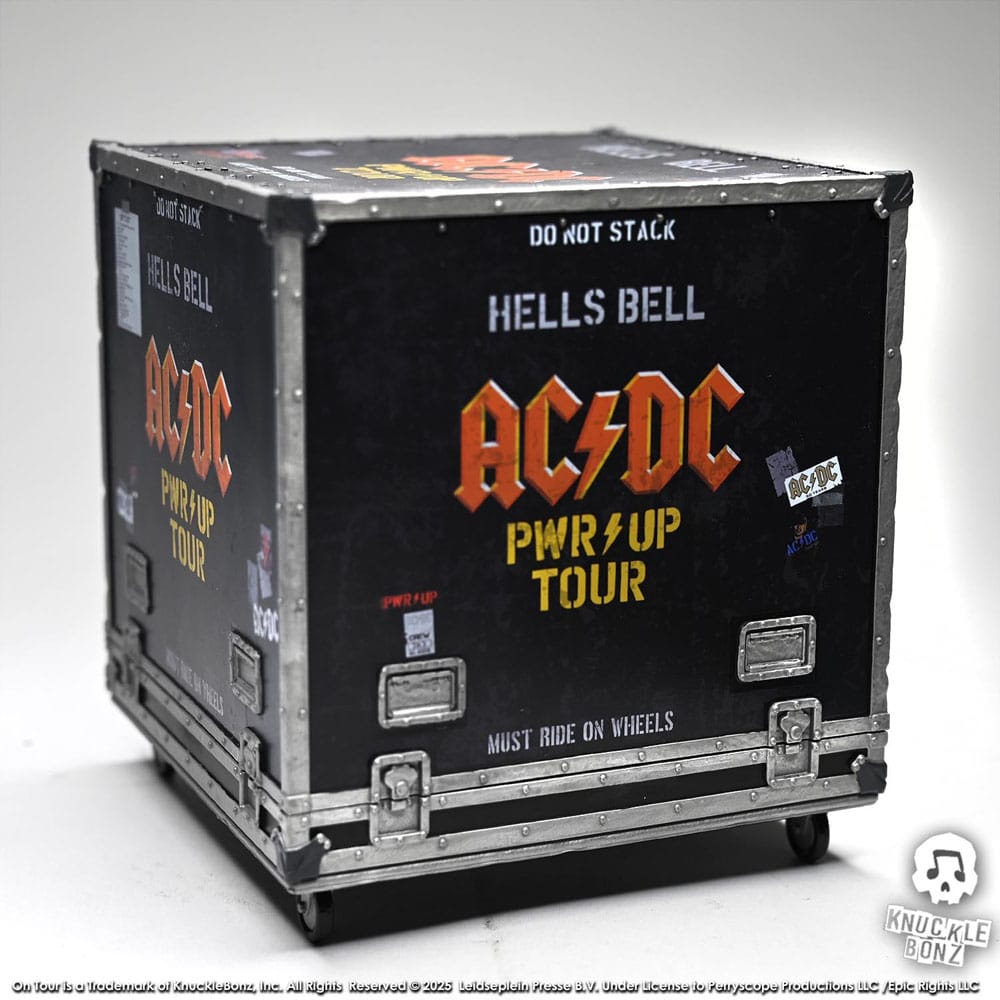 Knucklebonz AC/DC Hells Bell PWR UP Tour Rock Ikonz Statue