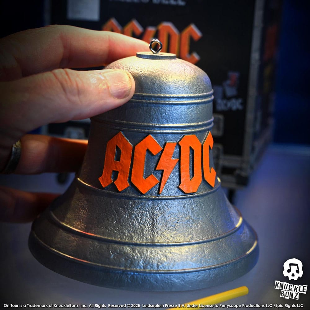 Knucklebonz AC/DC Hells Bell PWR UP Tour Rock Ikonz Statue