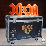 Knucklebonz AC/DC PWR UP Tour Road Case Rock Ikonz On Tour Statue