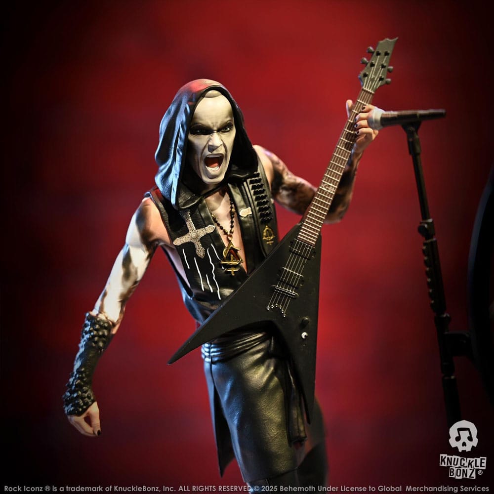 Knucklebonz Behemoth Nergal Rock Iconz Statue