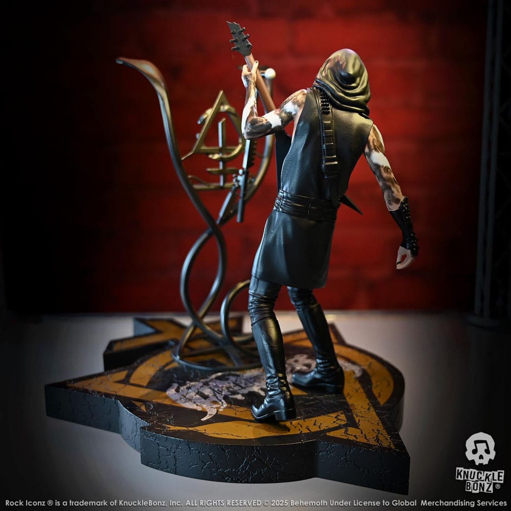 Knucklebonz Behemoth Nergal Rock Iconz Statue