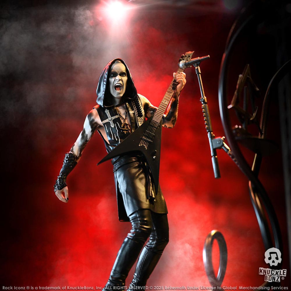 Knucklebonz Behemoth Nergal Rock Iconz Statue