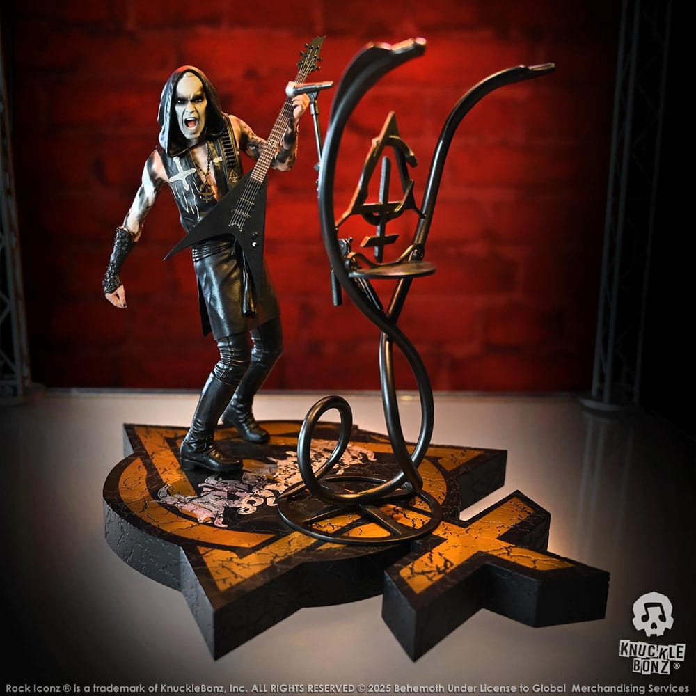 Knucklebonz Behemoth Nergal Rock Iconz Statue
