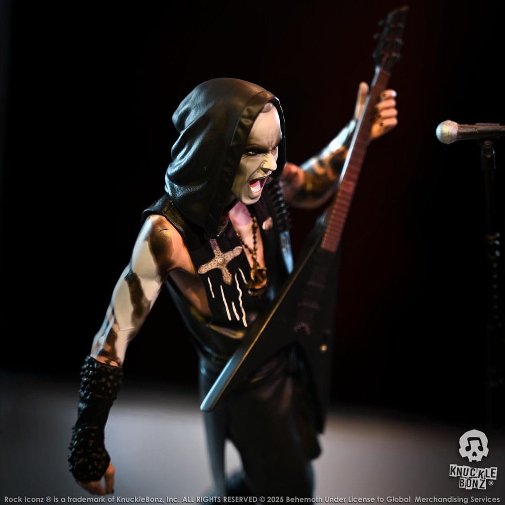 Knucklebonz Behemoth Nergal Rock Iconz Statue