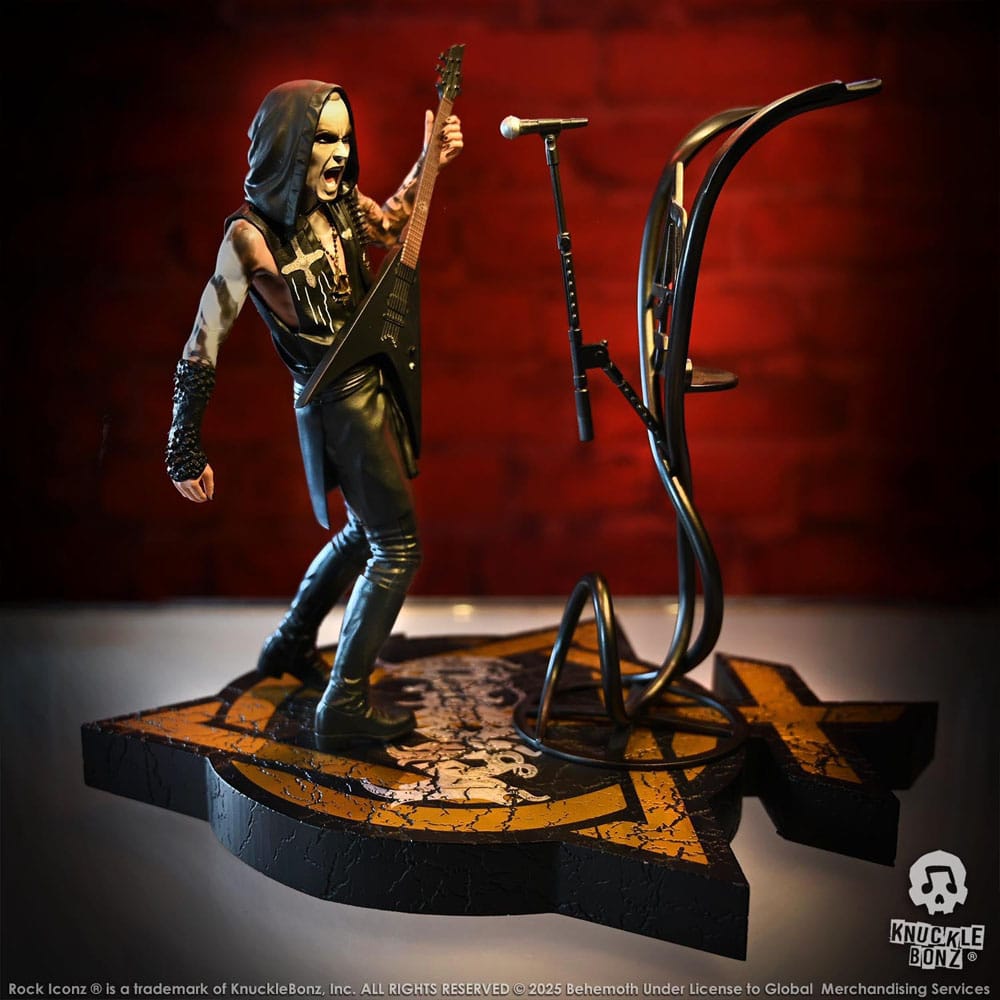 Knucklebonz Behemoth Nergal Rock Iconz Statue