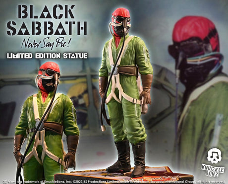 Knucklebonz Black Sabbath Pilot (Never Say Die) 3D Vinyl Statue