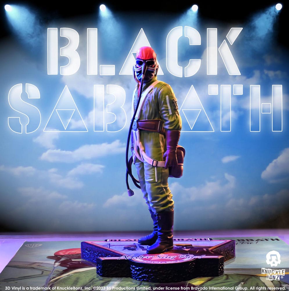 Knucklebonz Black Sabbath Pilot (Never Say Die) 3D Vinyl Statue