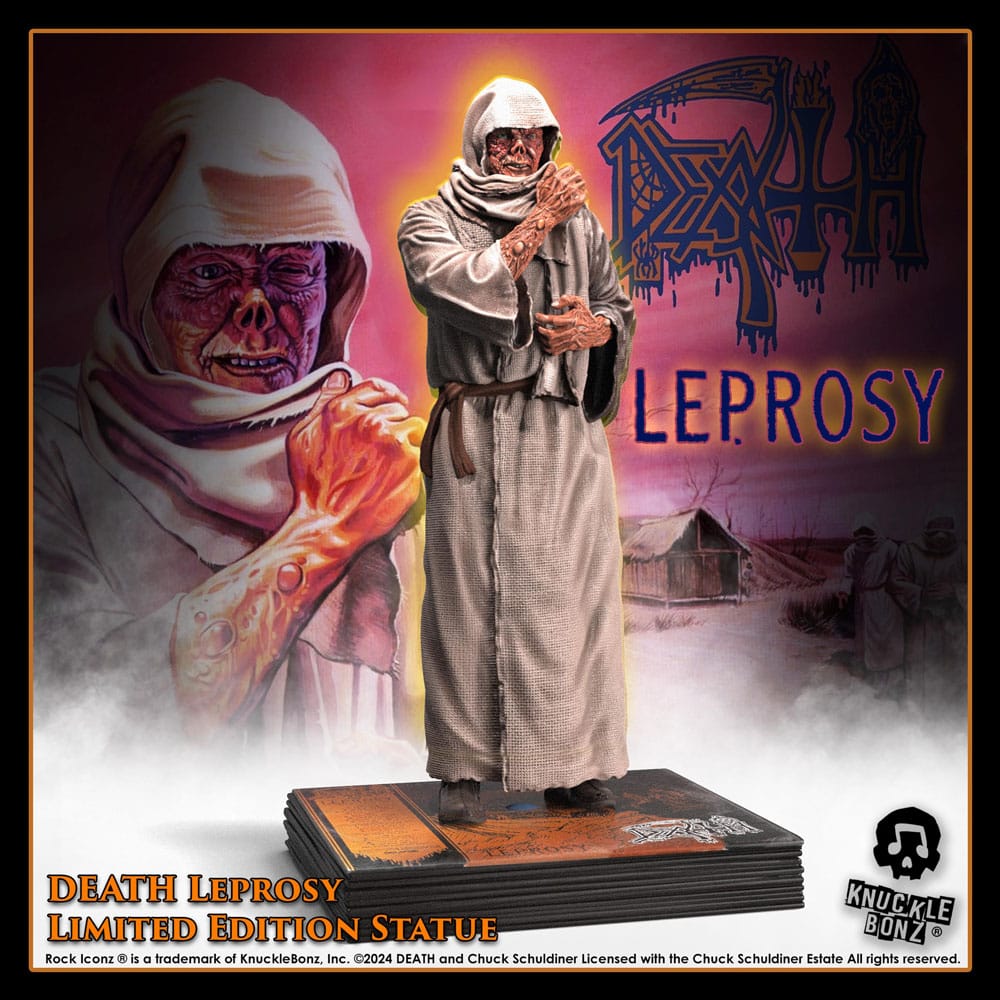 Knucklebonz Death Leprosy 3D Vinyl Statue
