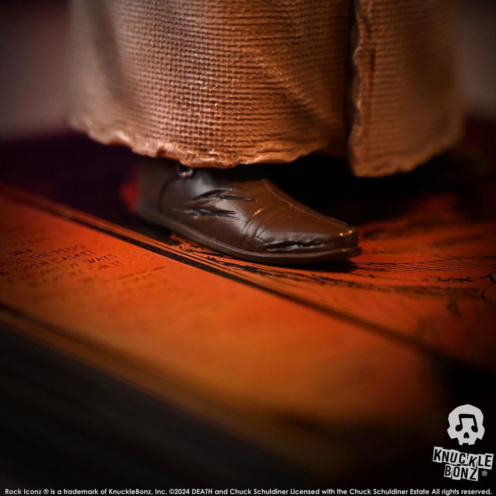 Knucklebonz Death Leprosy 3D Vinyl Statue - Beschädigte Verpackung