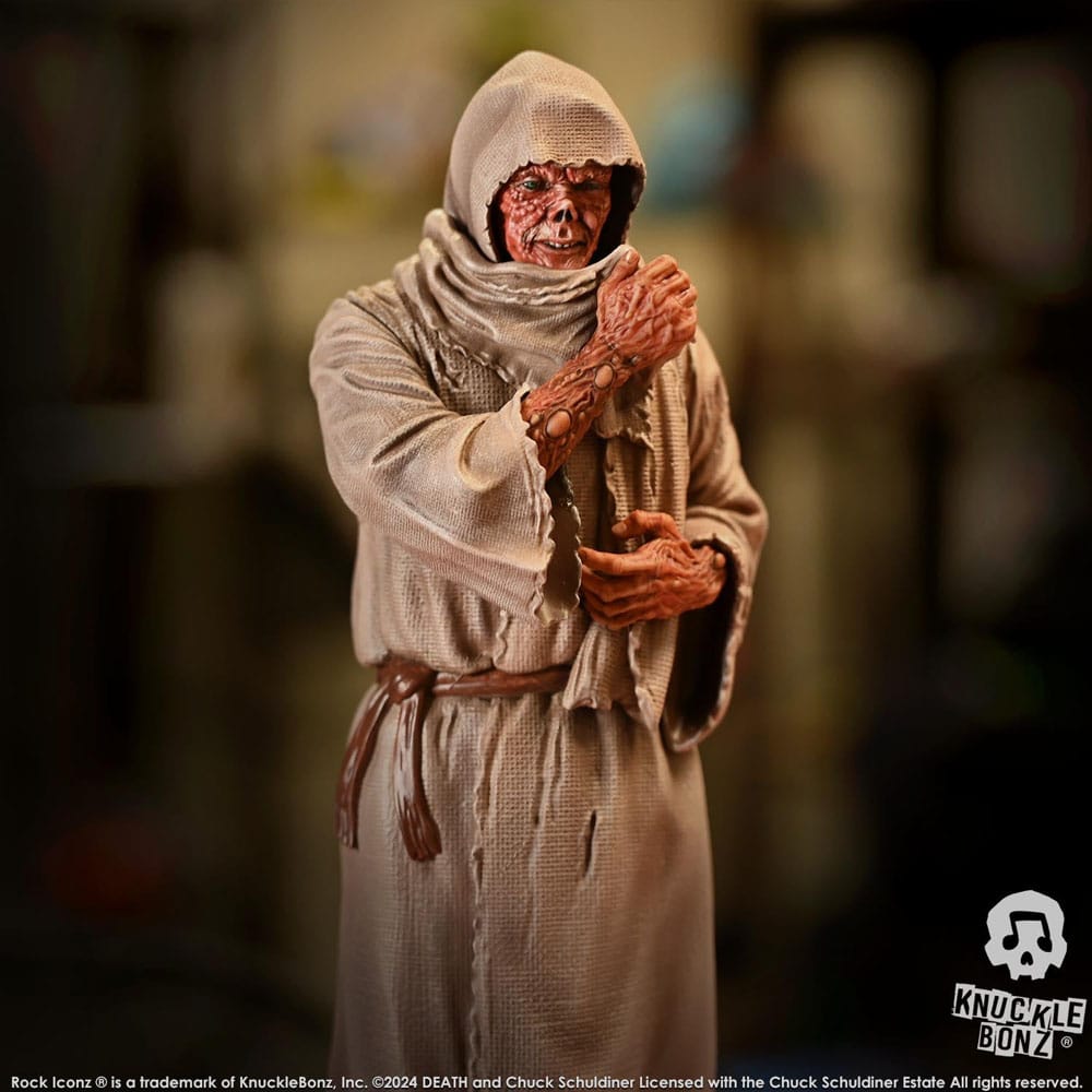Knucklebonz Death Leprosy 3D Vinyl Statue - Beschädigte Verpackung