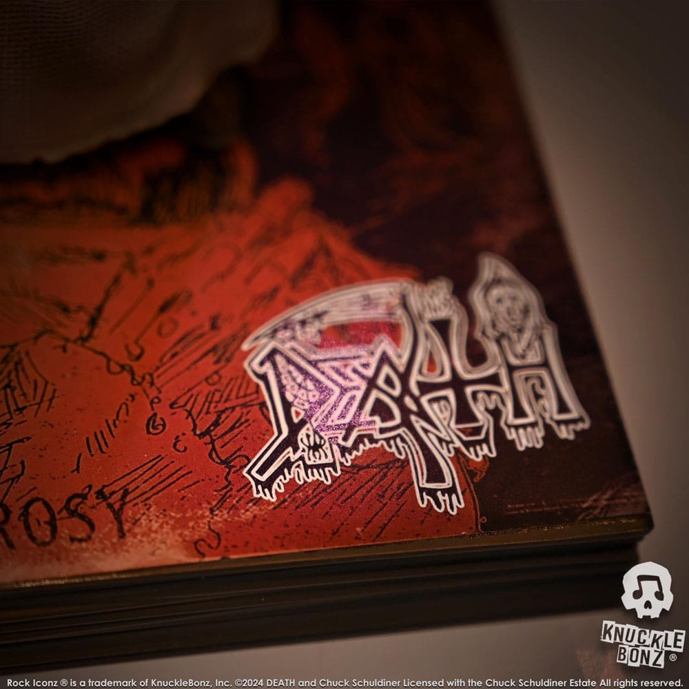 Knucklebonz Death Leprosy 3D Vinyl Statue - Beschädigte Verpackung