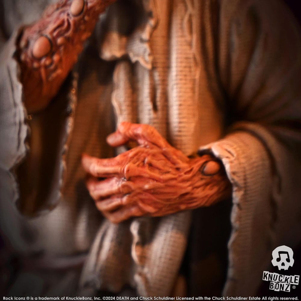 Knucklebonz Death Leprosy 3D Vinyl Statue - Beschädigte Verpackung