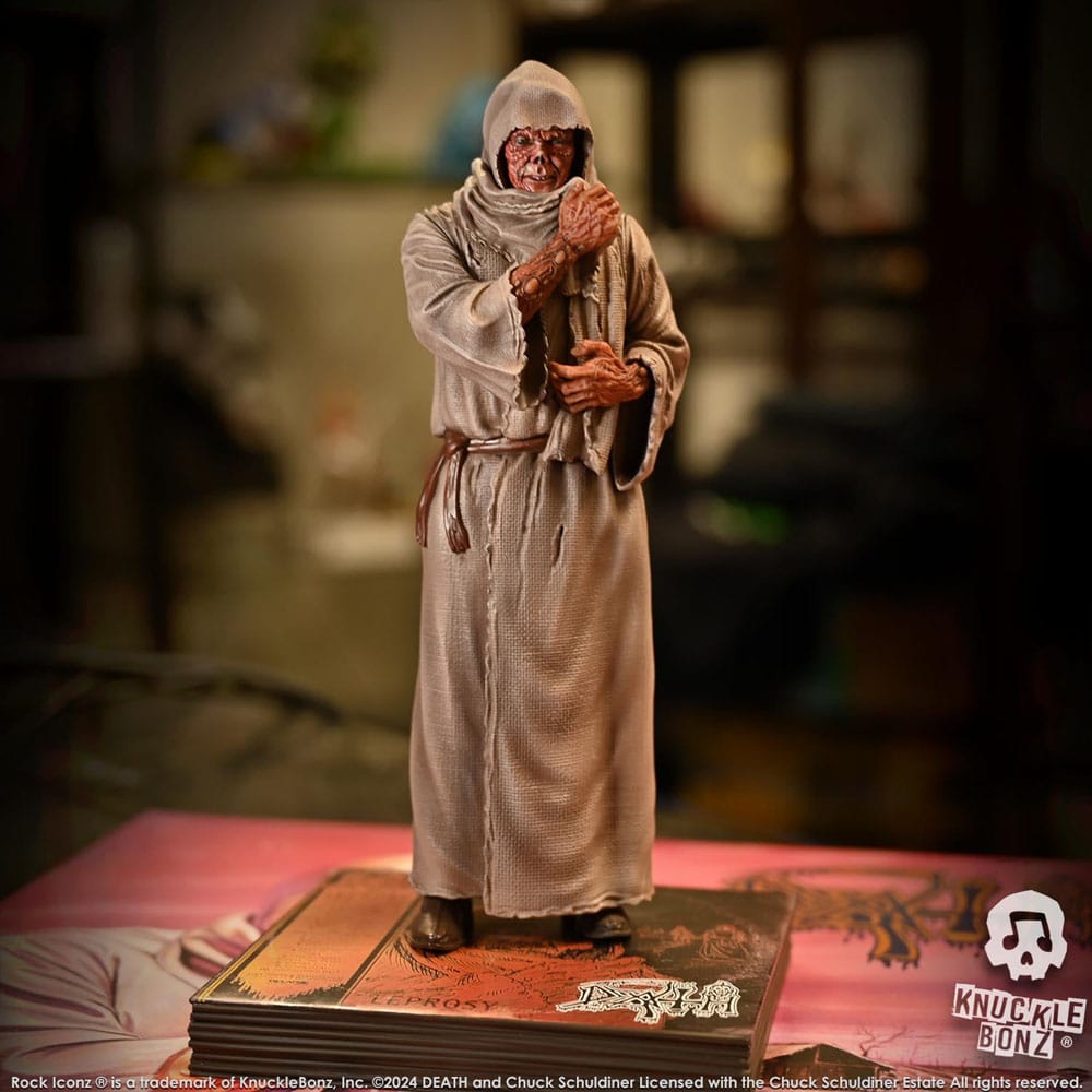 Knucklebonz Death Leprosy 3D Vinyl Statue - Beschädigte Verpackung